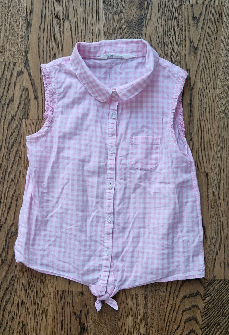 H&M Camicette, T-shirt & Top: H&M Karo-Bluse Grösse 128  – Usato da Benken SG venduto da EgMoJo