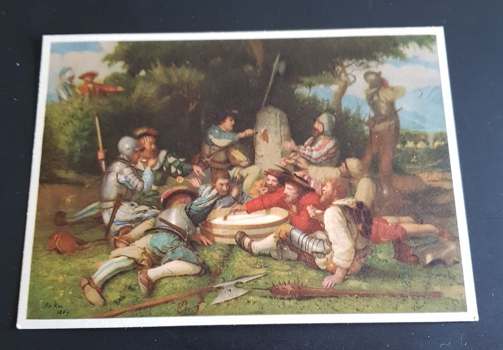 1952 Bundesfeierkarte, &amp;quot;Kappeler Milchsuppe&amp;quot;, ungebraucht | Kaufen auf ...