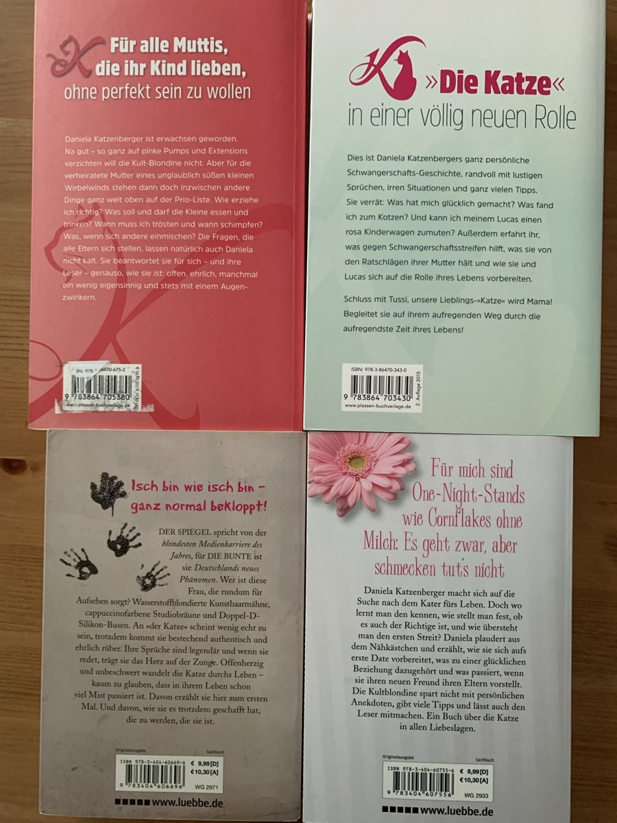 Libri: !! KATZENBERGER BÜCHER !! – Nuovo (secondo la descrizione) da Arlesheim venduto da MR_M_B 1