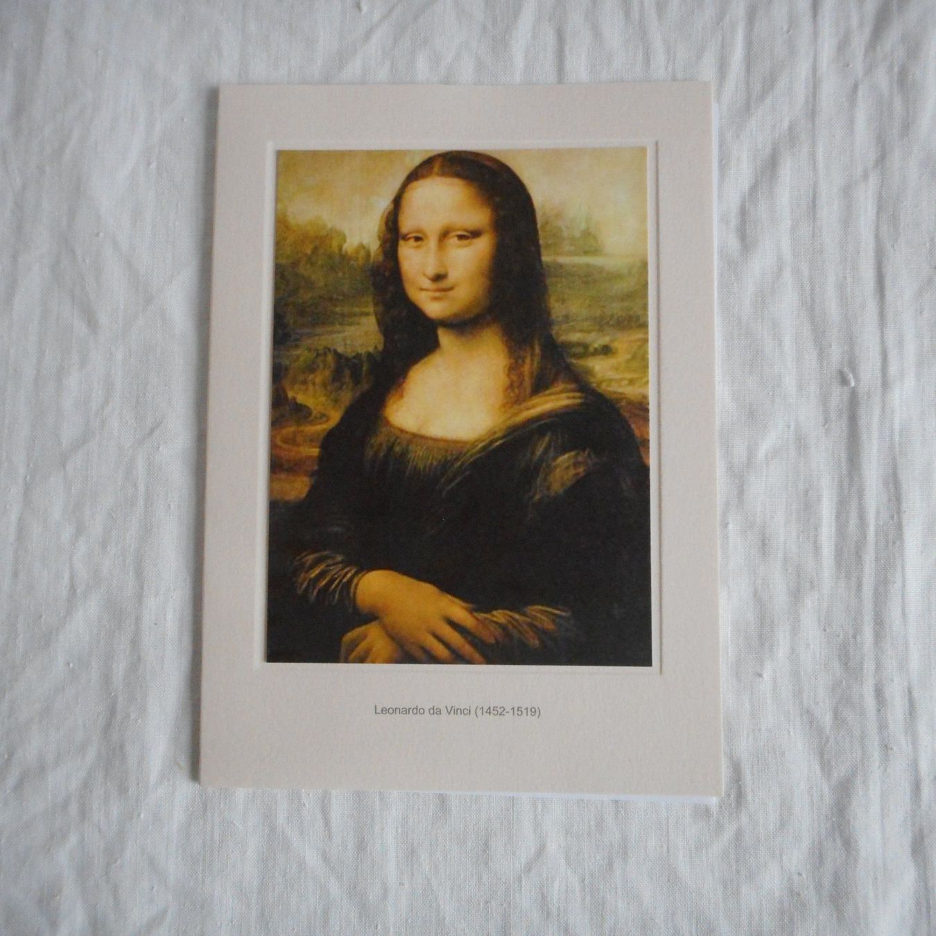 Cartoline postali: Kunstkarte - Leonardo da Vinci – Nuovo e nell'imballaggio originale da Niederlenz venduto da Berghem