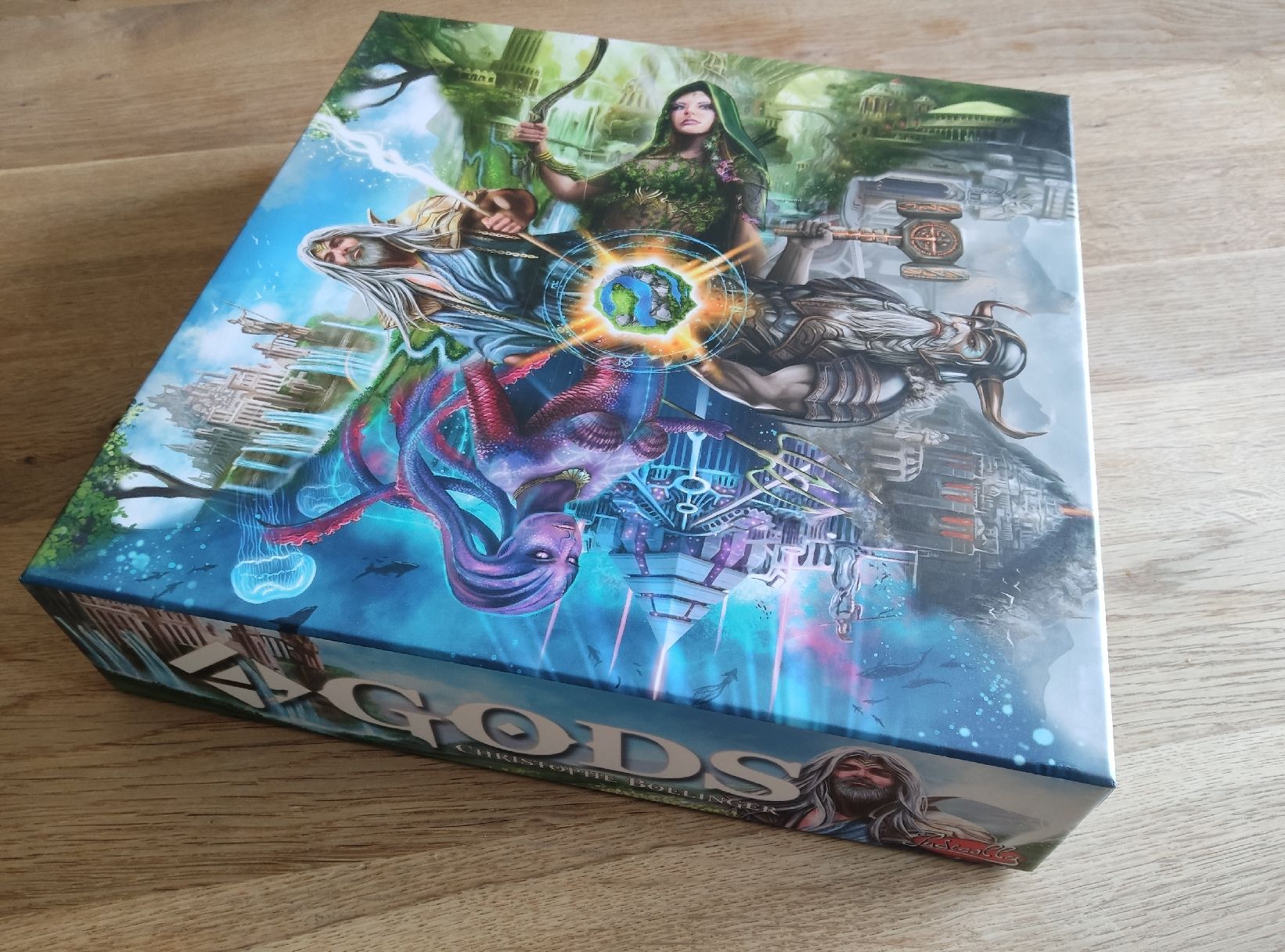 Giochi: 4 Gods - Brettspiel - Asmodee – Usato da Zofingen venduto da Justice79 1