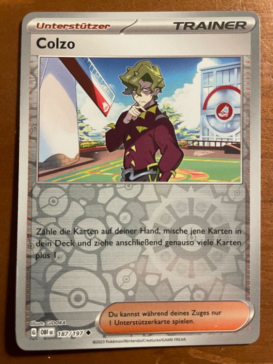 Pokemon Colzo Reverse (Versand gratis) (Neu (gemäss Beschreibung)) in ...