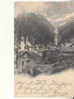 Göschenen - Hamburg 1901 mit Stabstempel Luzern