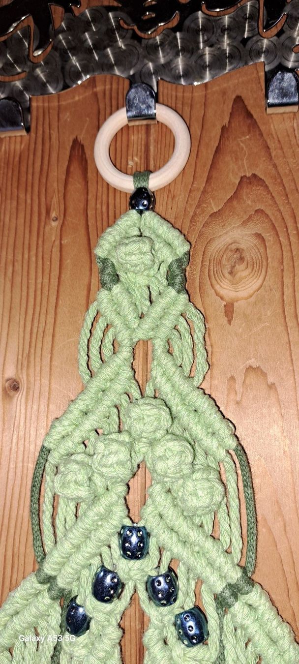 Tutte le decorazioni: Makramee  Tannenbaum – Nuovo (secondo la descrizione) da Plagne venduto da Reticulum01 3