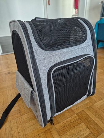 Erweiterbarer Haustier-Rucksack für Hunde und Katzen
