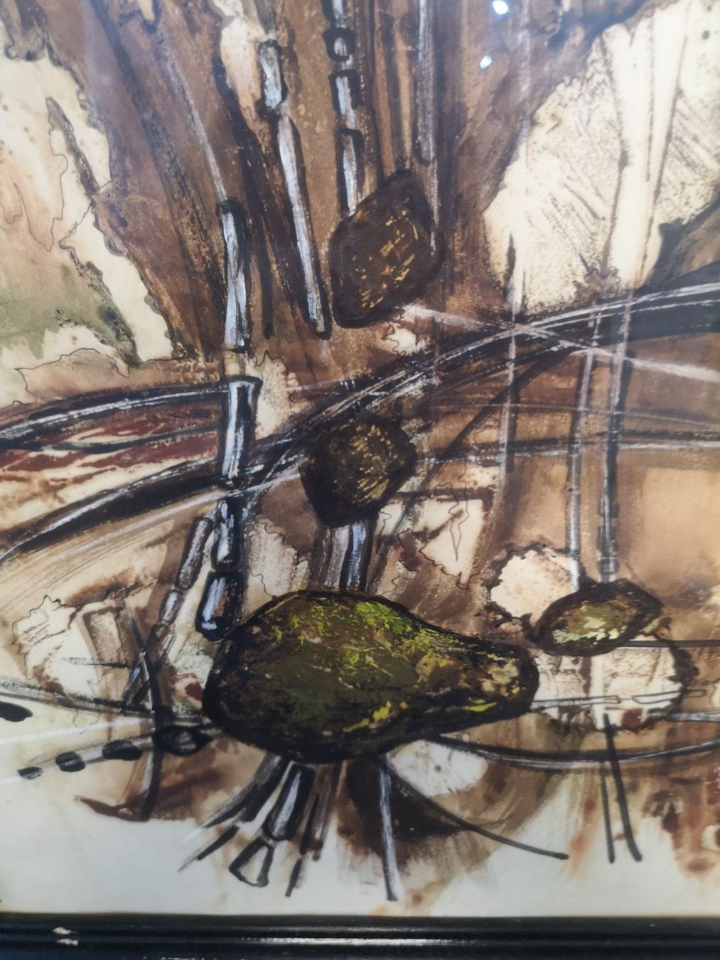 Gemälde: Tableau signé – Gebraucht aus Genève von Qanil77 3