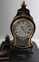 Antike Zenith Pendule – Handbemalt