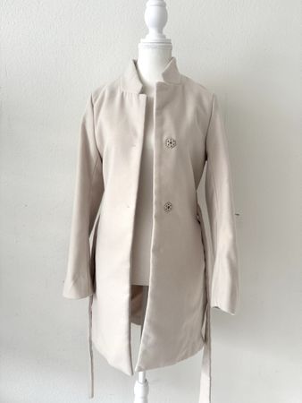 H&M Übergangsmantel, Beige, Gr. 38, neuwertig!
