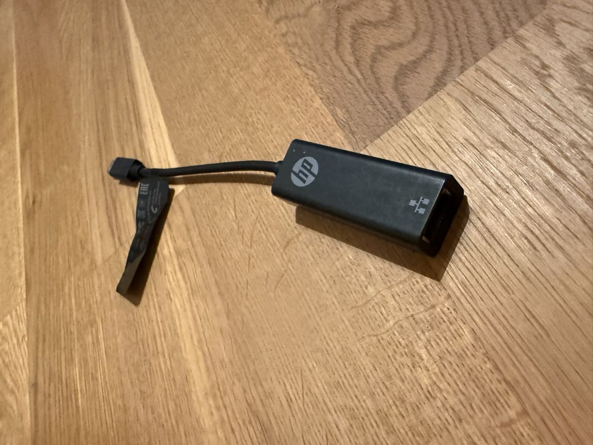 Hewlett Packard Laufwerke & Adapter: HP USB-C zu LAN Adapter neu – Neu und originalverpackt aus Wettingen von myworldsking