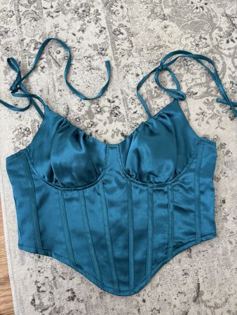 Crop Bustier Top Size S 