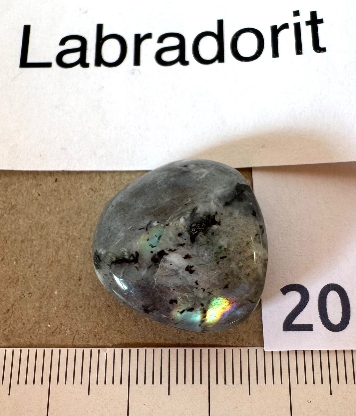 Minerali & Pietre curative: Labradorit rundum poliert   "FEUER"    EXTRA   Geschenk Idee – Nuovo e nell'imballaggio originale da Leuggern venduto da gemshow 5