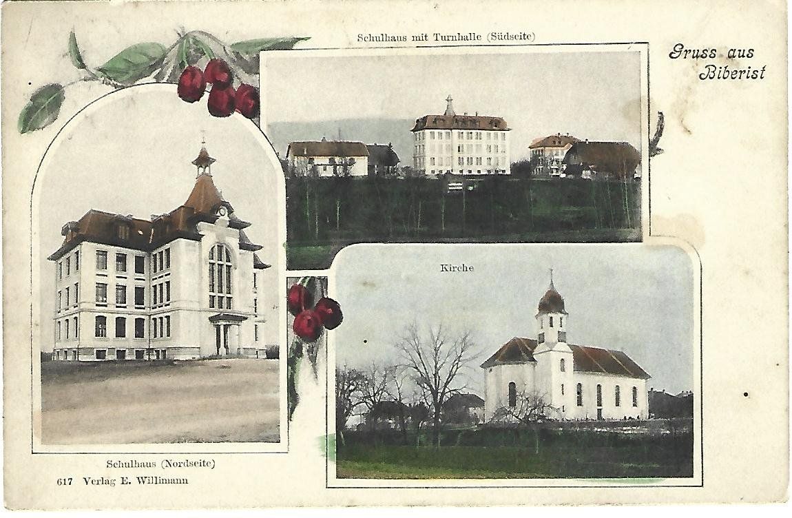 Cartoline postali: Gruss aus Biberist SO 3-Bild – Usato da Wetzikon ZH venduto da Brulu100