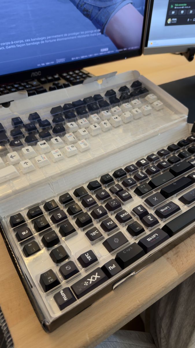 Tastiere: Clavier 62% gaming custom csgo – Usato da Nyon venduto da MUALight 4