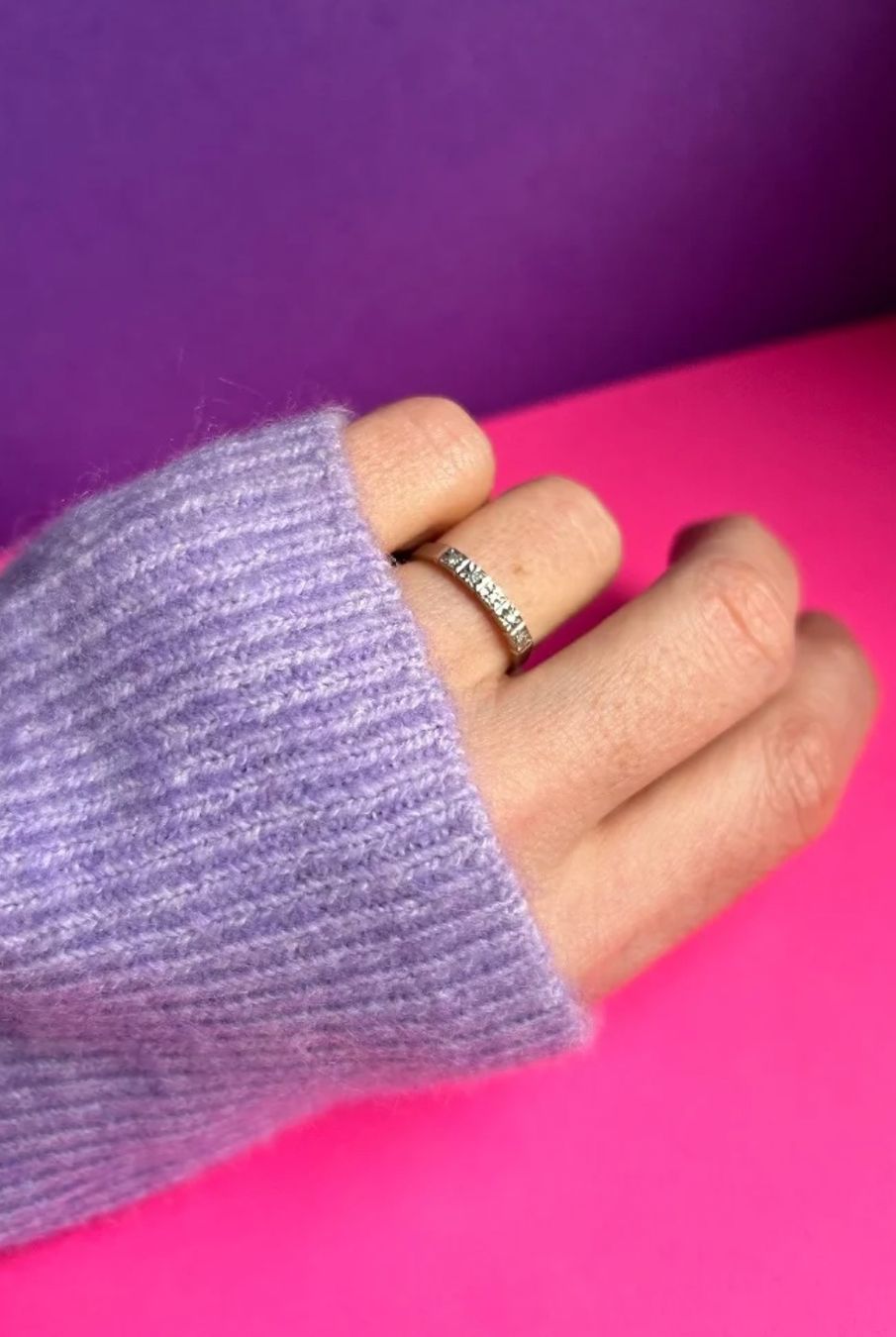 Anelli: Weissgoldring Diamant (54) – Usato da Laufen venduto da Bellavitaboom 1