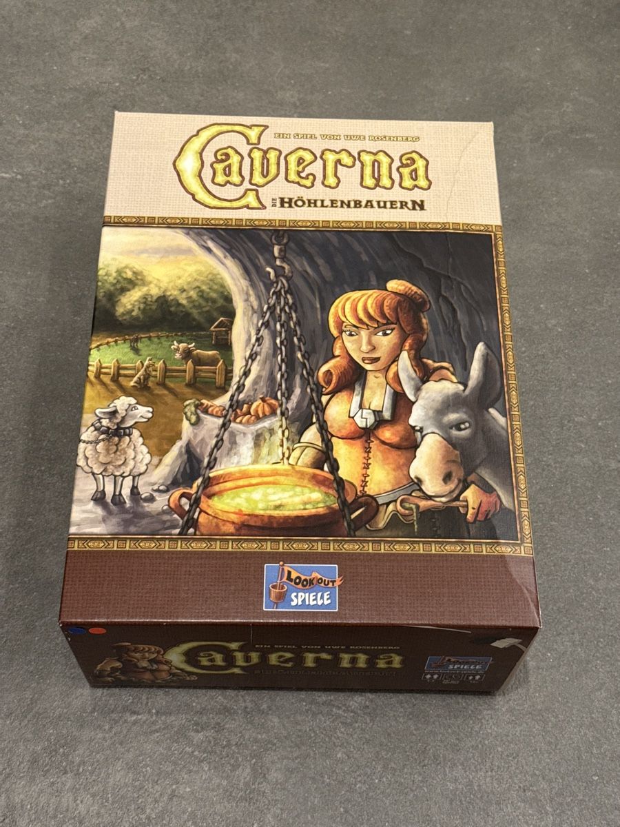 Spiele: Caverna Brettspiel – Gebraucht aus Au (ZH) von Thanks