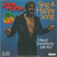 McCrae George: Sing A Happy Song 7"