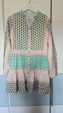 ​😍 Boho Blusen-Kleid - L - Cottagecore Festival Kleid