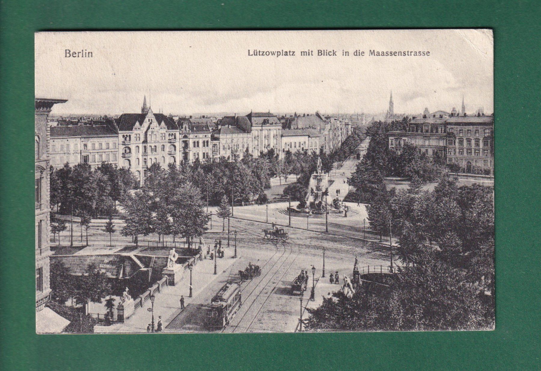 Cartoline postali: BERLIN - Lützowplatz - Maassenstrasse - 1911 – Usato da Pully venduto da nicecards-shop