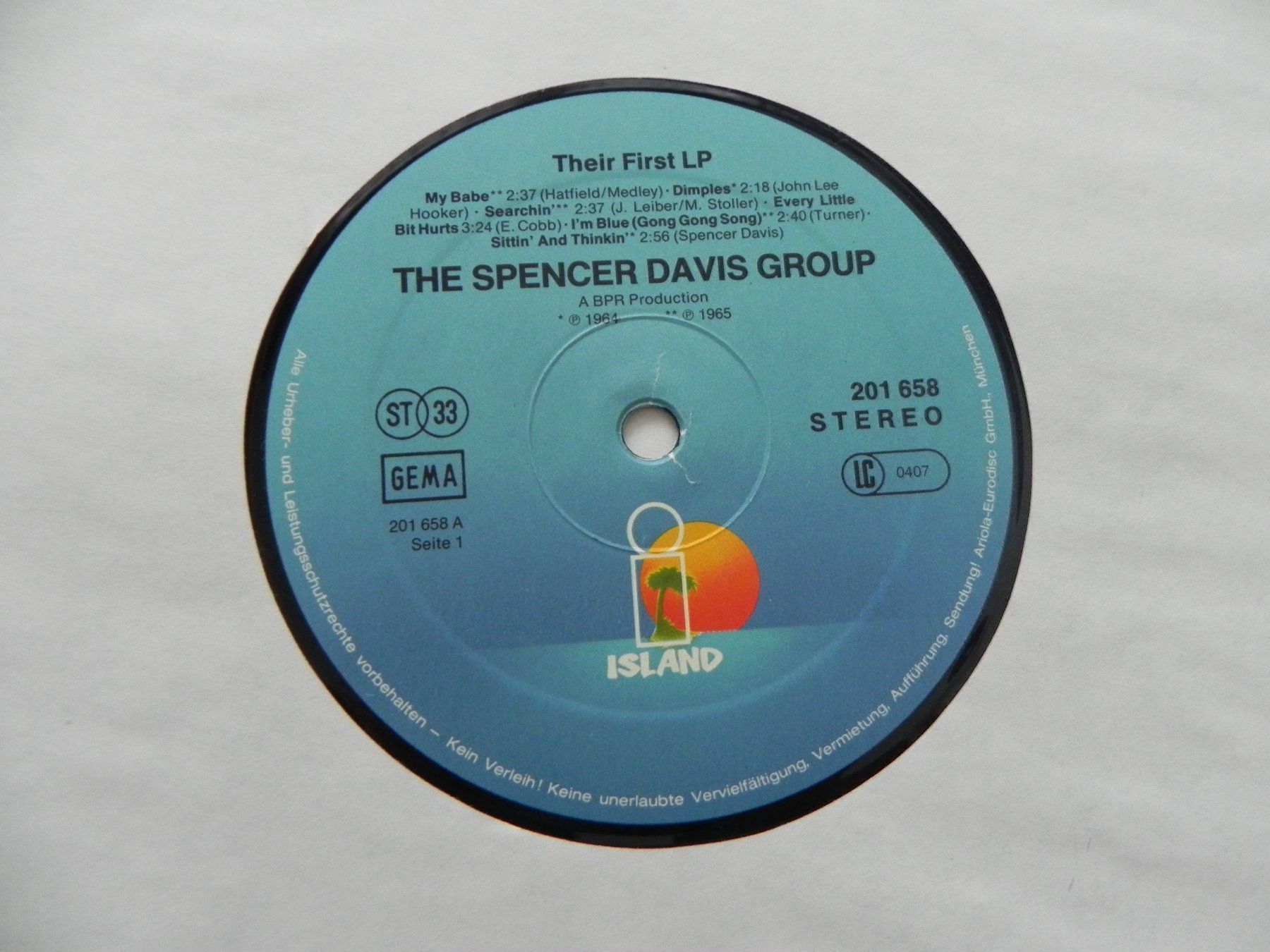 Dischi in vinile: LP Blues Rock The Spencer Davis Group – Usato da Siebnen venduto da krimsie 3