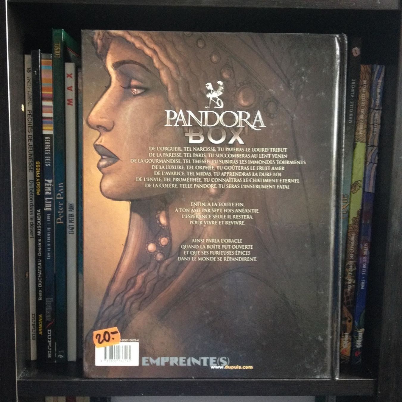Comics: Pandora Box T4 - La luxure  EO – Gebraucht aus Farvagny-le-Grand von LaCaverne 1