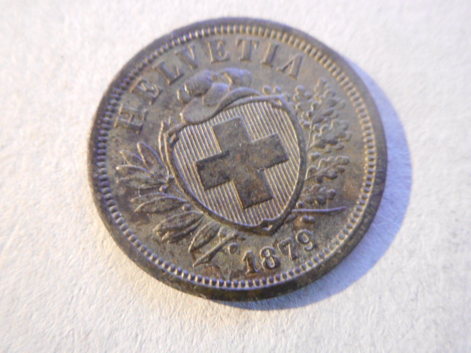 Tutti le monete: 2 Rp. 1879  uralt – Usato da Kriegstetten venduto da pizlad2010 1