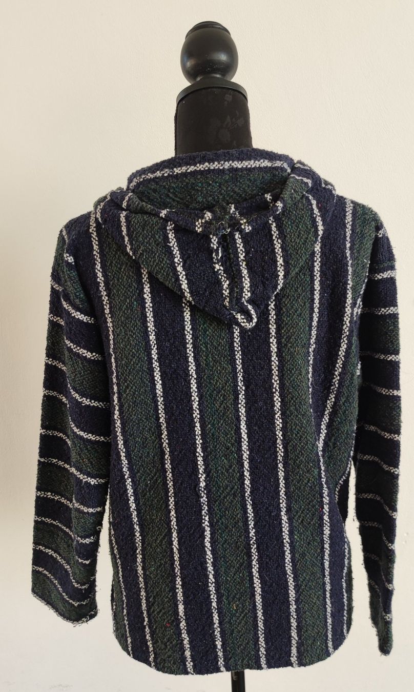 Maglioni & Felpe: Pancho blanc, vert et bleu foncé – Usato da Riaz venduto da cam_x5xs 3