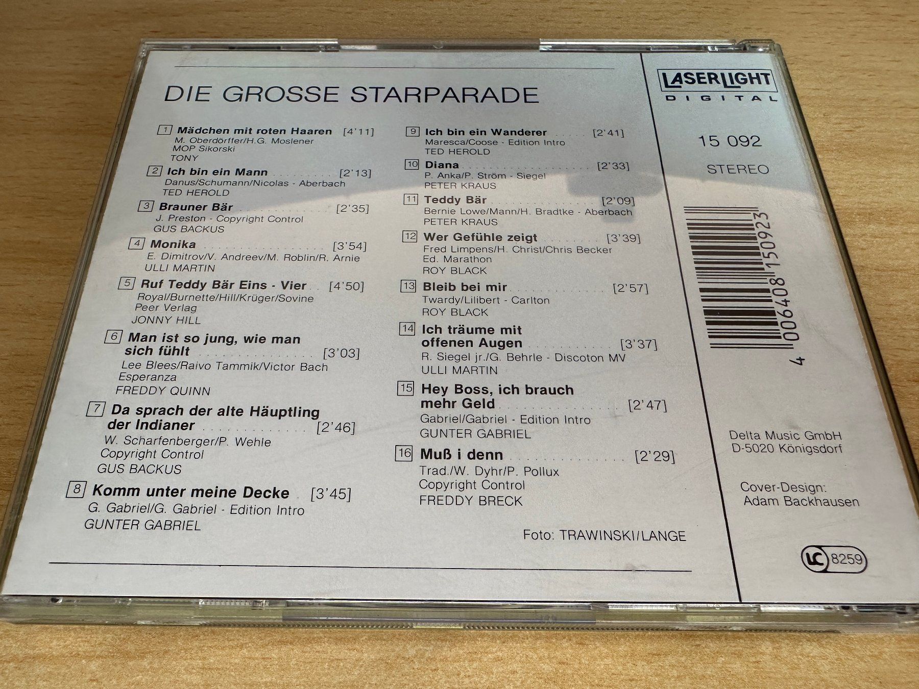 CD: Various – Die Grosse Starparade – Usato da Rikon im Tösstal venduto da Alpenmutz 1