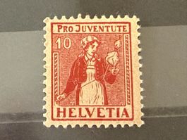 Briefmarke PJ9 perfekt