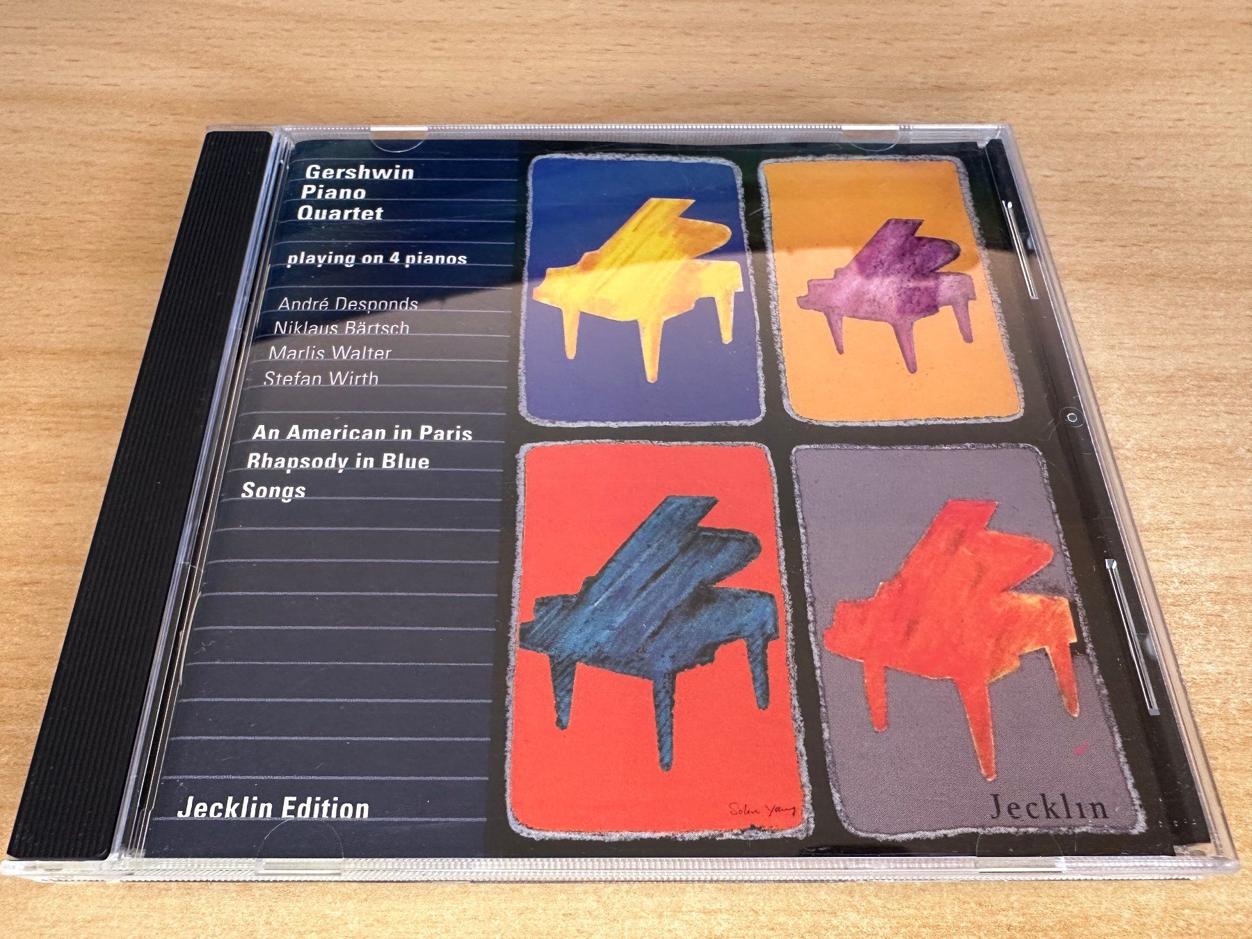 CD: Q5 Gershwin Piano Quartet Playing On 4 Pianos – Usato da Rikon im Tösstal venduto da Alpenmutz