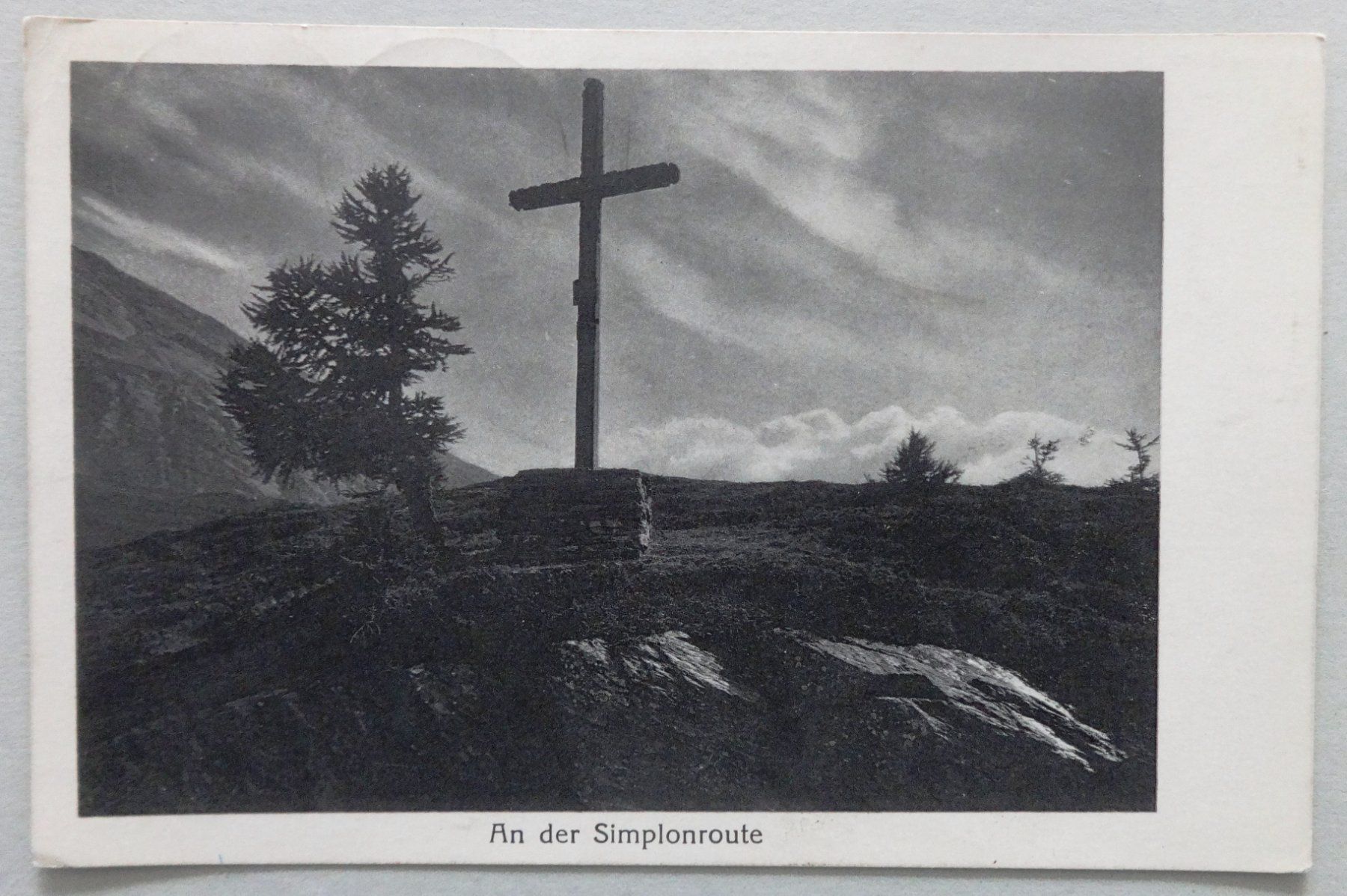 Ansichtskarten: An der Simplonroute – Defekt aus Fétigny von Billy2miny