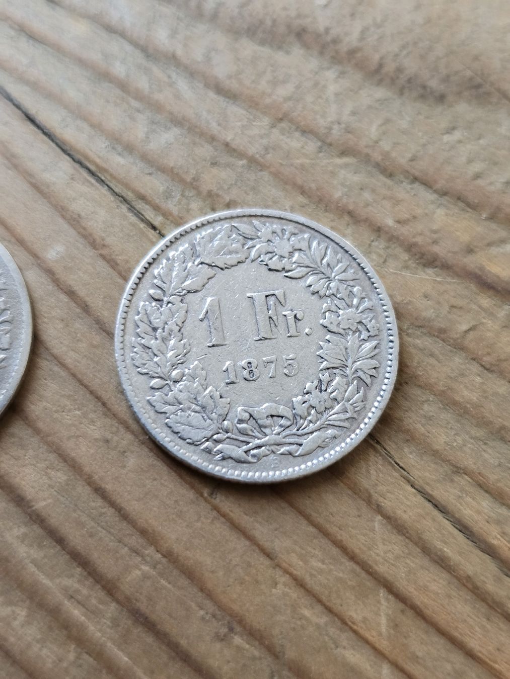 Tutti le monete: 2STÜCK 1FRANKEN 1875 SILBER 835 – Usato da Pfäffikon SZ venduto da 26.4.14.17.25 2