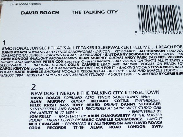 CD: David Roach, Alan Murphy, Richard Cottle, Tony Beard, – Usato da Unterbäch venduto da laqug 2