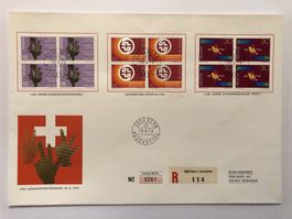 FDC Grossbrief Sonderpostmarken II 1974  ET