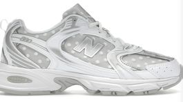 New Balance 530 silber polka dots Grösse 38