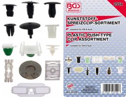 Clips - Satz für VW, Audi, Opel, BMW Peugeot