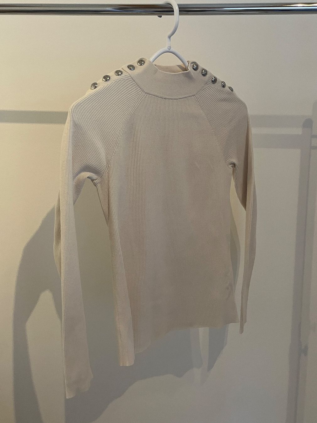 Ralph Lauren Maglioni & Felpe: Pull blanc Ralph Lauren – Usato da Savagnier venduto da taianab