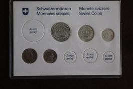 Schweizer Münzset 1960 – komplette Jahrgangszusammenstellung