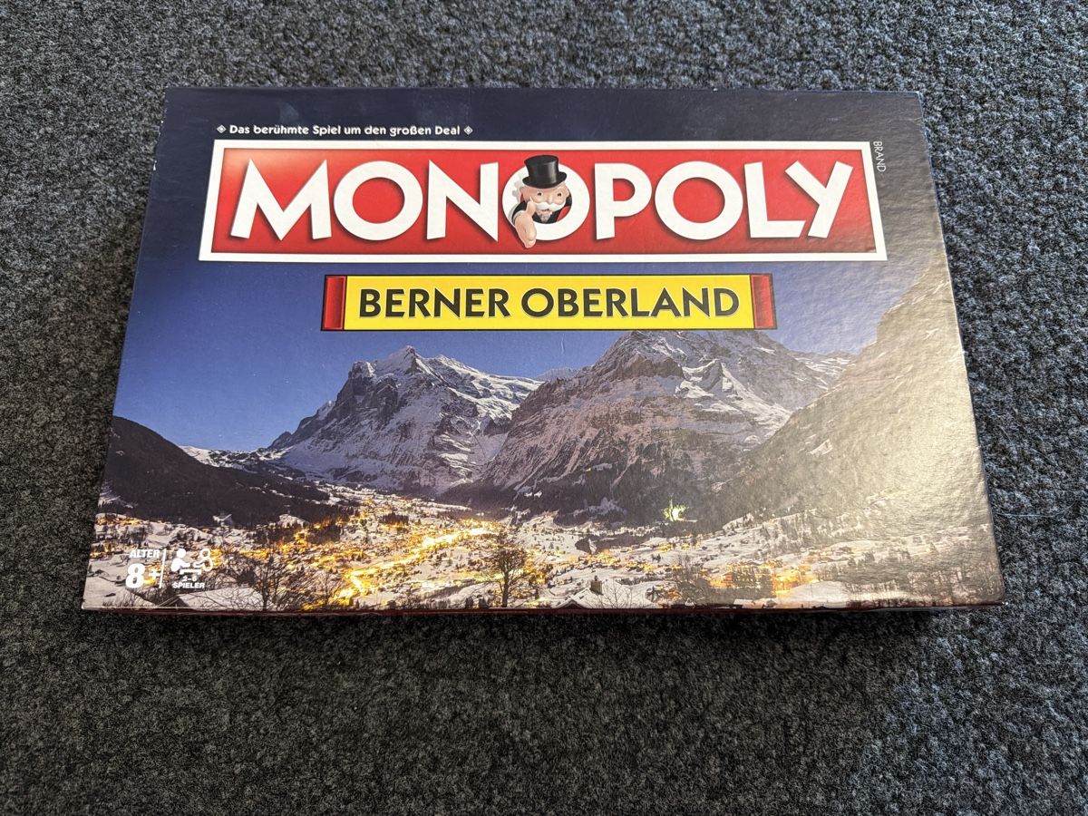Hasbro Giochi: Monopoly Berner Oberland Spiel – Usato da Thun venduto da BanjoDan