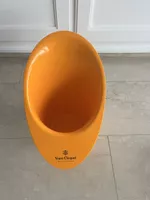 Sektkühler Veuve Clicquot Kunststoff Orange guter Zustand