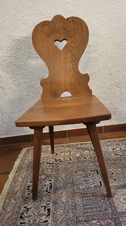Tables: Esstisch massiv Eiche mit 6 massiv Eichenstühlen – D'occasion à Neftenbach par rasen07