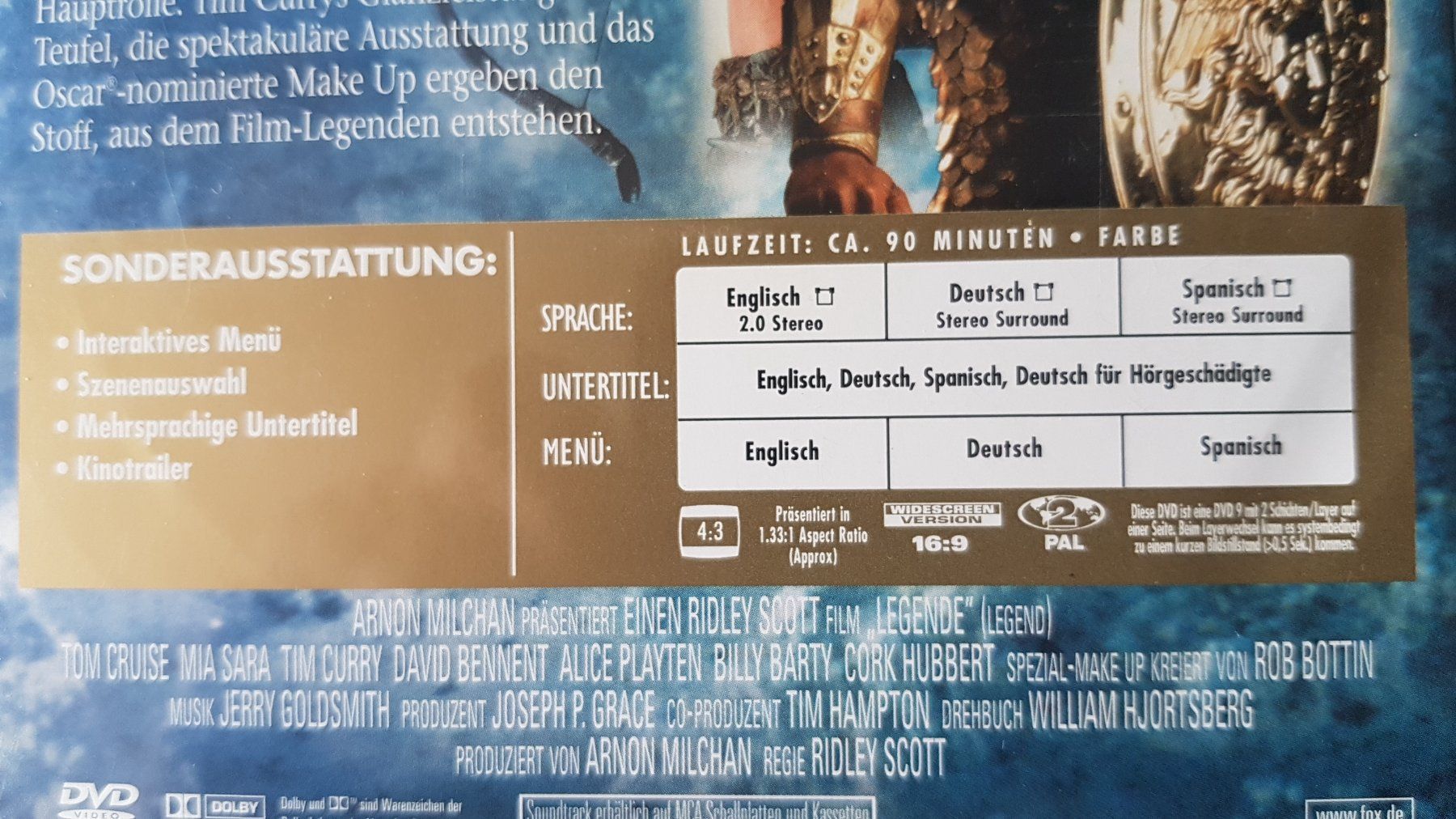 Tutti i DVDs: DVD Legende / Tom Cruise – Usato da Oetwil am See venduto da fineli2 1