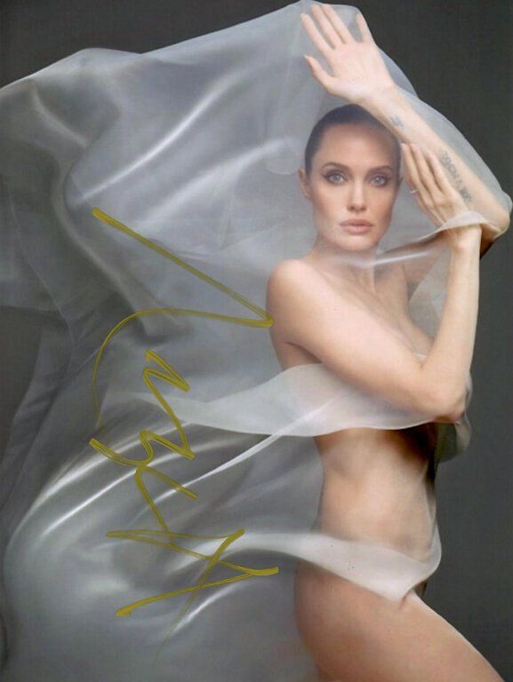 Autografi: Angelina JOLIE / TOP AUTOGRAMM – Usato da Egg b. Zürich venduto da Dbunny