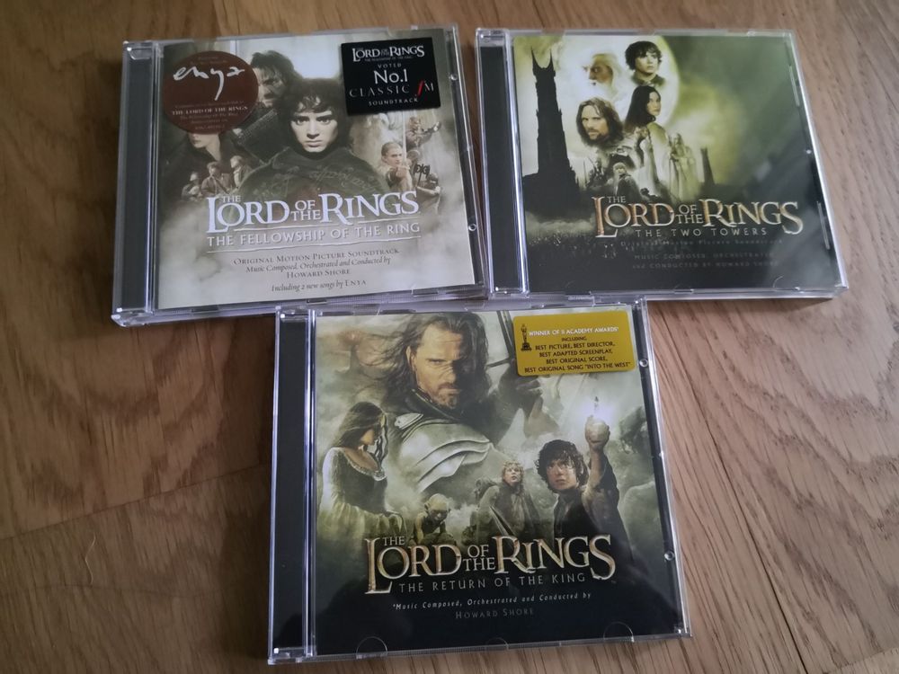 Herr der Ringe Official Soundtrack CD mit zig Bildern Acheter sur Ricardo