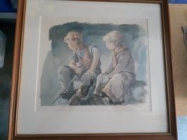 Lithographie, Karl Schenk 28/150