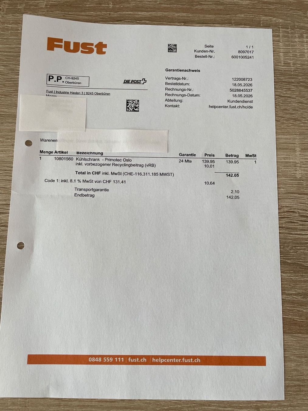 Primotecq Frigoriferi: Kühlschrank Primotec Oslo – Nuovo (secondo la descrizione) da Brunegg venduto da dav_vhz9 3
