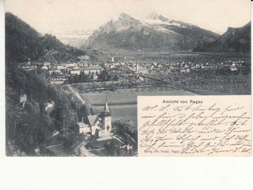 Ansichtskarten: Ragaz 1904 – Gebraucht aus Bürglen TG von StampGraf