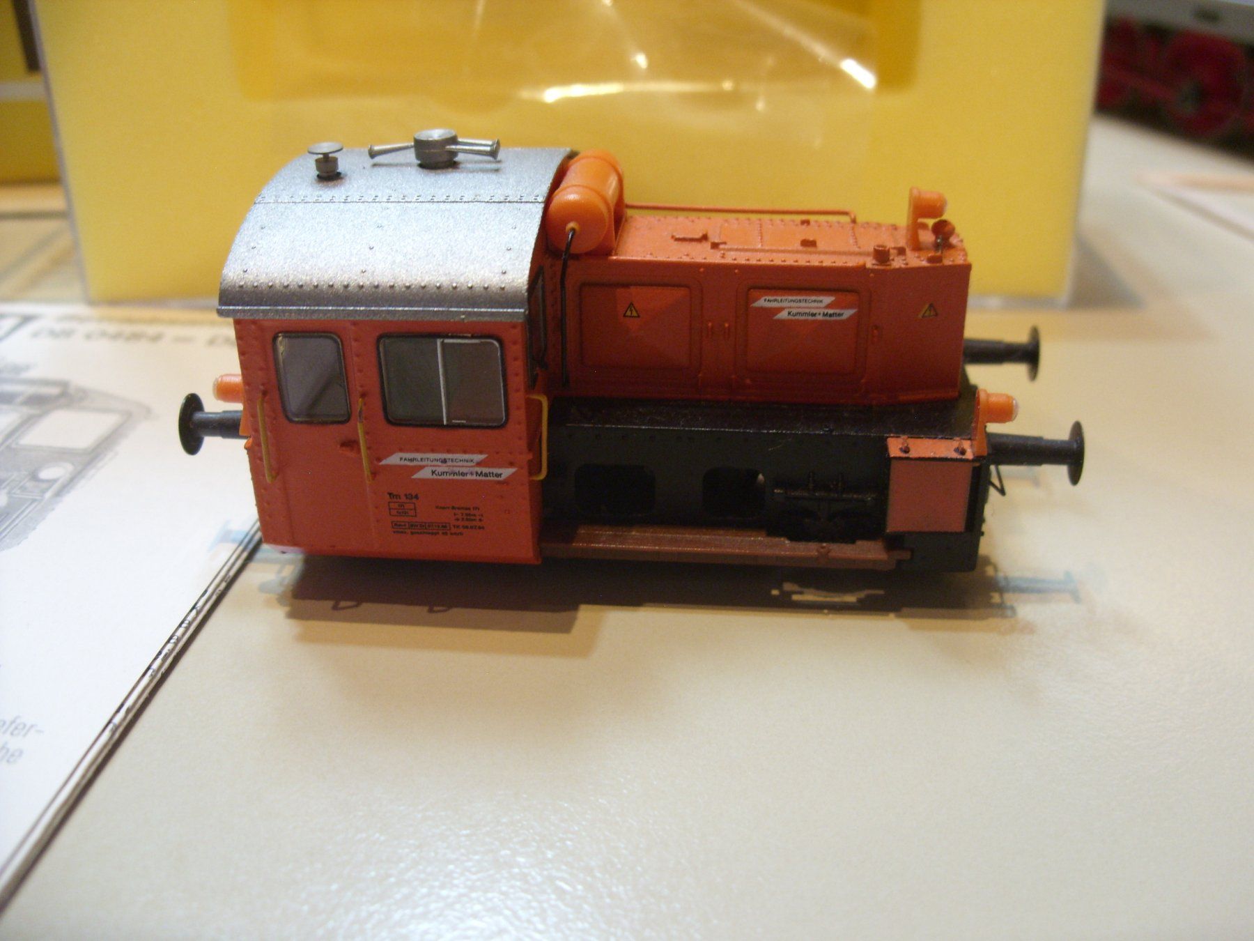 Brawa Modellini di ferrovie: Brawa H0  Köf II DC analog mit Mangel – Usato da Untersiggenthal venduto da Gumel50 4