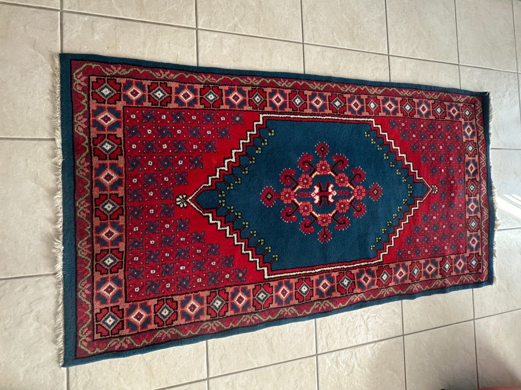 Tappeti: Orientteppich Blau/Rot – Usato da Urdorf venduto da Rani57 4