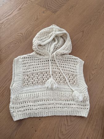 ZARA Strick mit Kapuze, Top Zustand, Grösse S