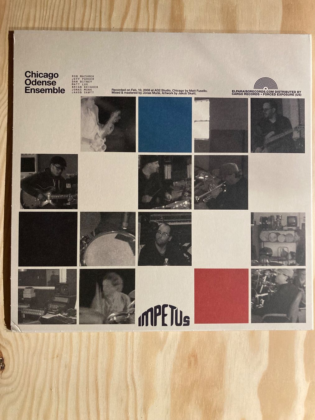 Schallplatten: Chicago Odense Ensemble (Jazz) – Gebraucht aus Dotzigen von BIKES.AND.RECORDS 1